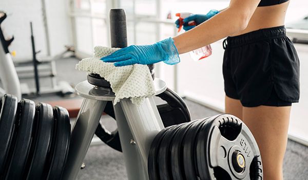 Gym cleaning